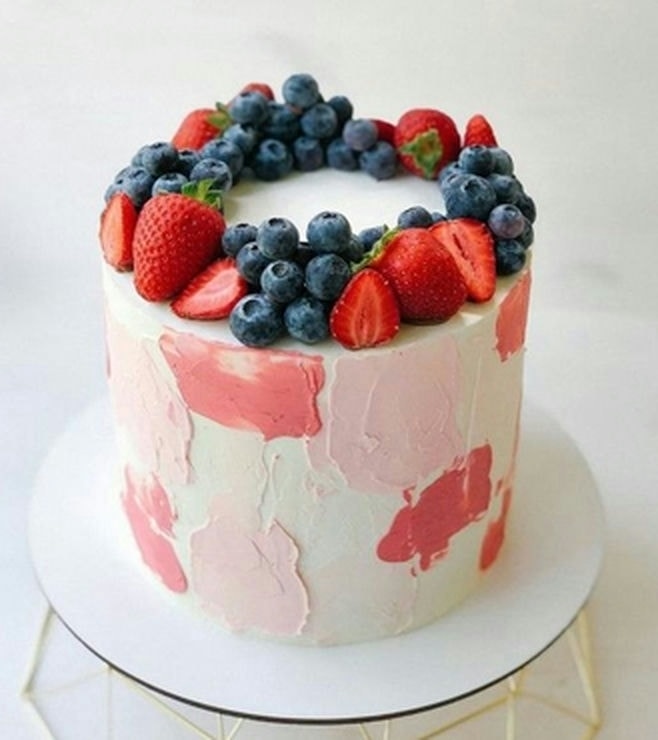 Berry Elegance Cake, Birthday Cakes