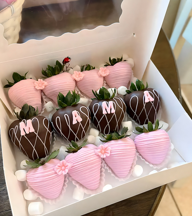 Blissful Bite Dipped Strawberries, Mother's Day