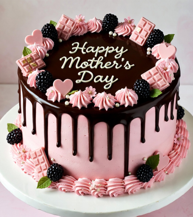 Blissful Bloom Cake, Mother's Day