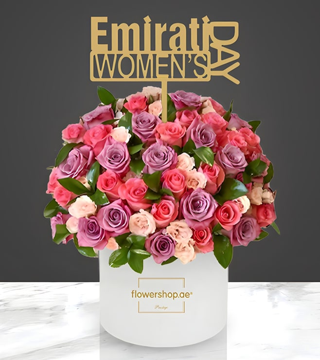Bloomed Ambitions Hatbox, Emirati Women's Day Gifts