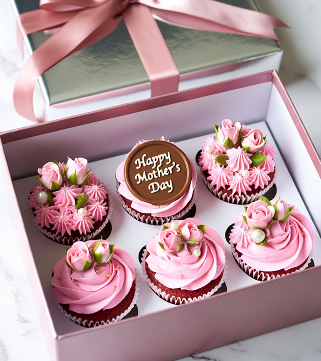 Blooming Smiles Cupcakes, Mother's Day