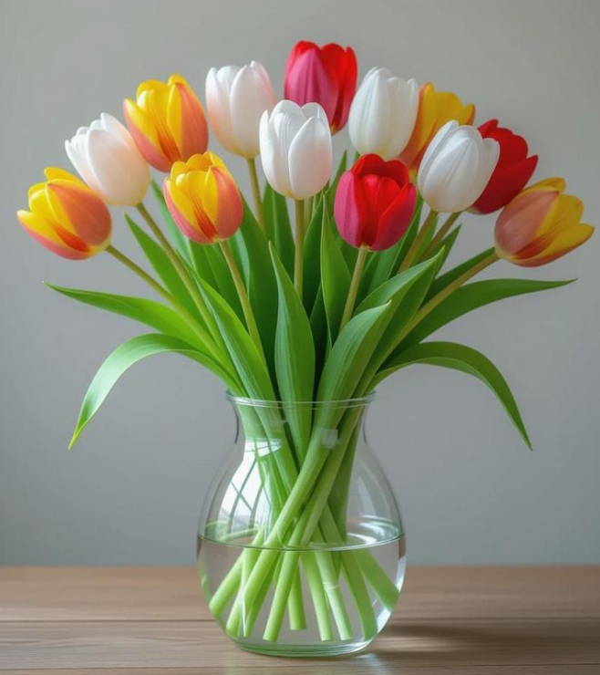 Blooming Tulips Symphony, Get Well Blooming Tulips Symphony, Get Well