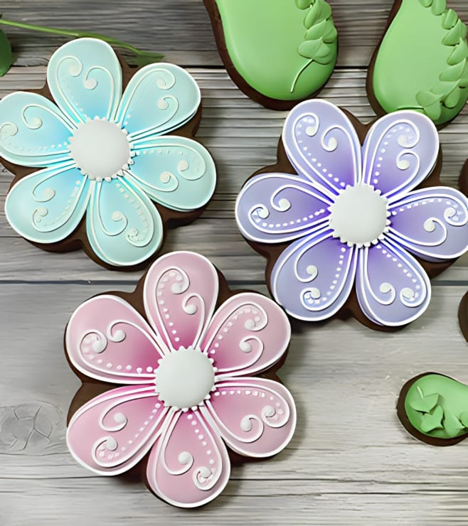 Blooming Garden Cookies