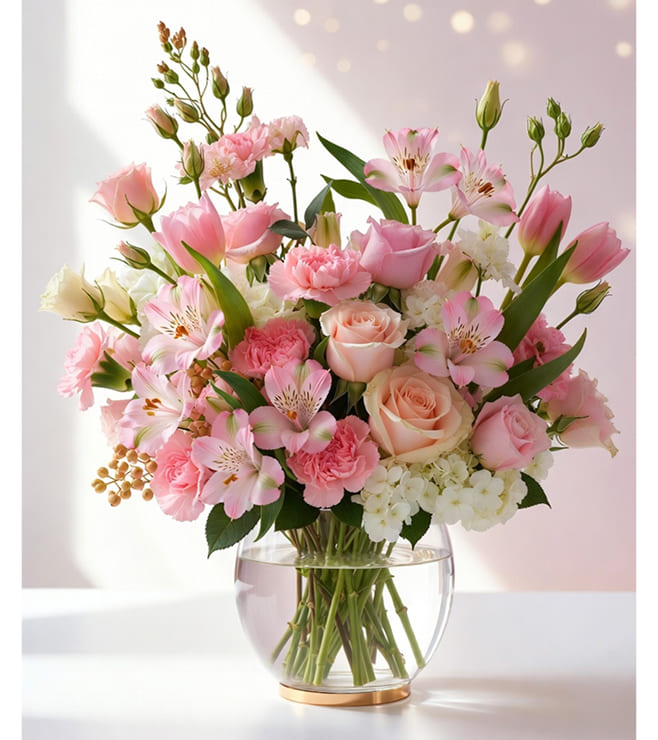 Blush Garden Vase, Christmas Gifts