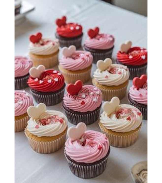 Blush Hour Cupcakes