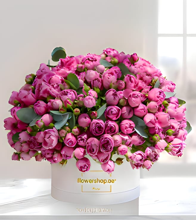 Blushing Eden Hatbox