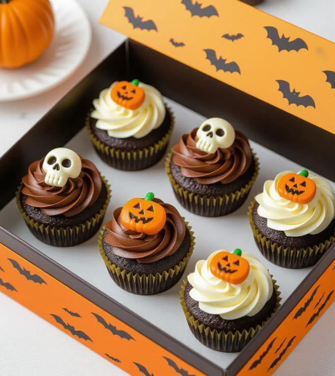 Bonefire Bites Cupcakes