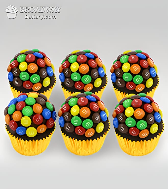 M&M Funfetti - 6 Cupcakes