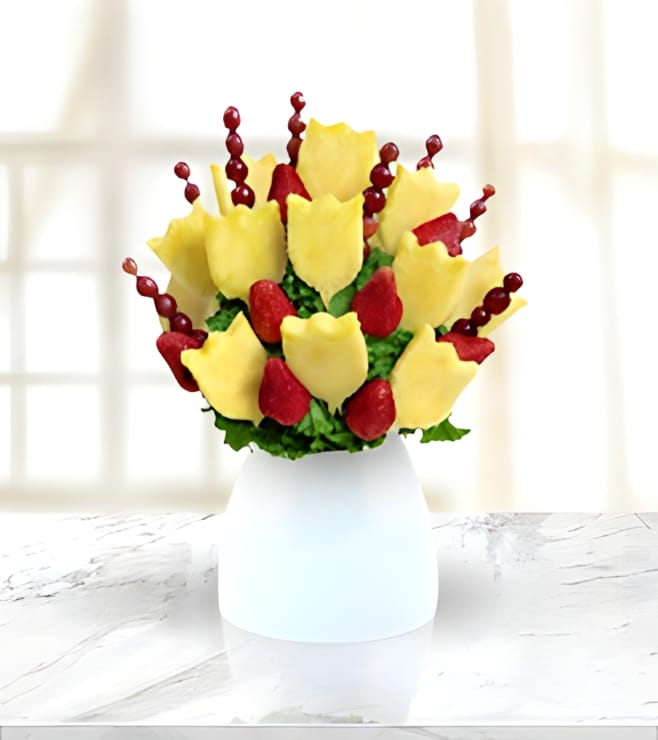 Brighten Their Day Fruit Bouquet, Fruit Bouquets