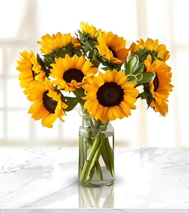 Brightest Sunflower Bouquet