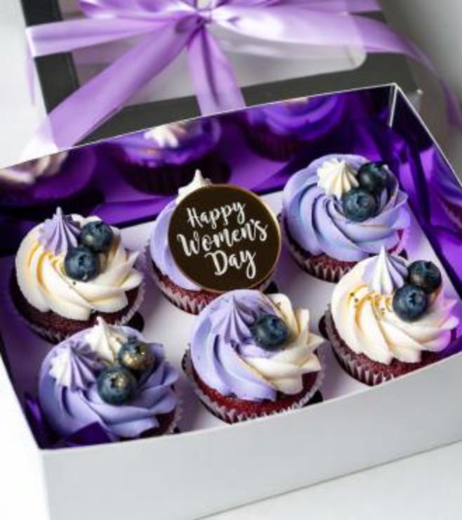 Bubbly Berry Cupcakes