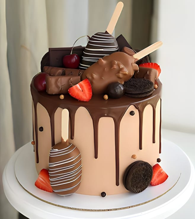 Bursting with Chocolate Cake
