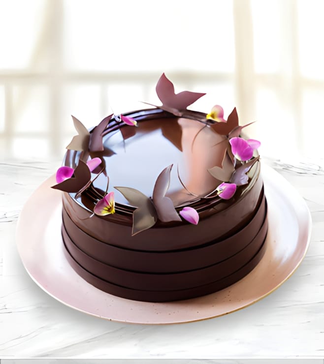 Butterfly's Chocolate Love Cake