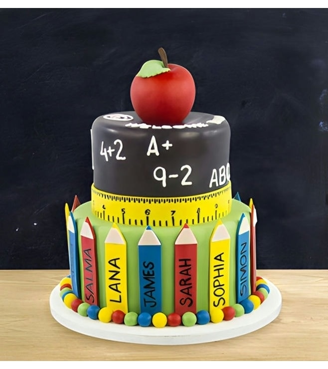 Star Students Back To School Cake
