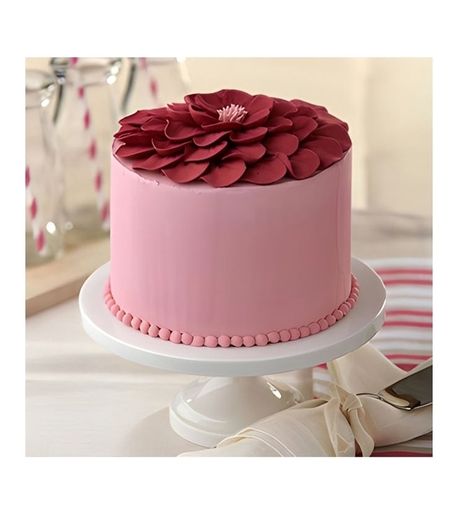 Red Rose Cake