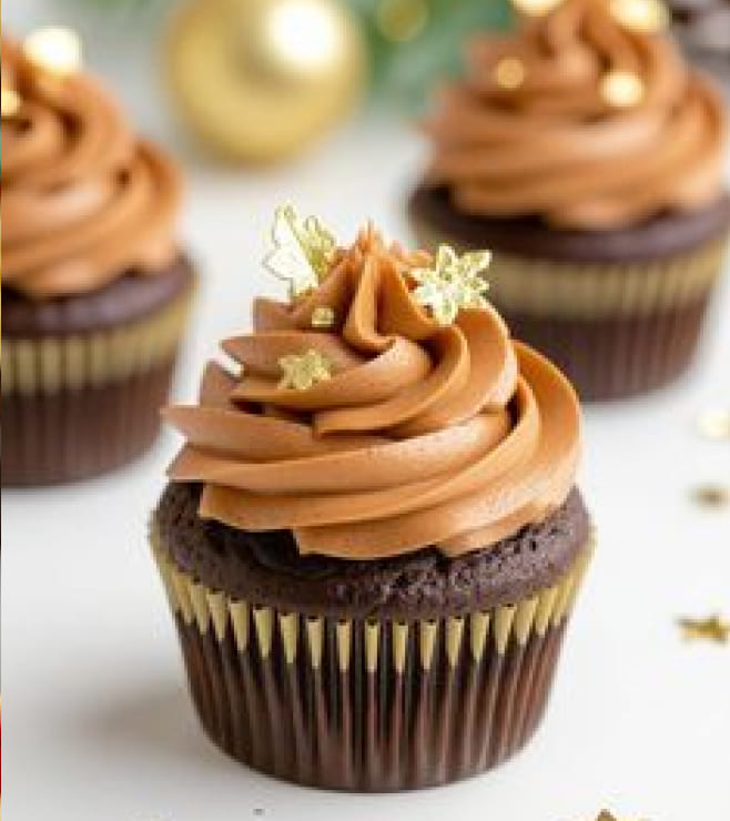 Candy Cane Joy Cupcakes, Christmas Gifts