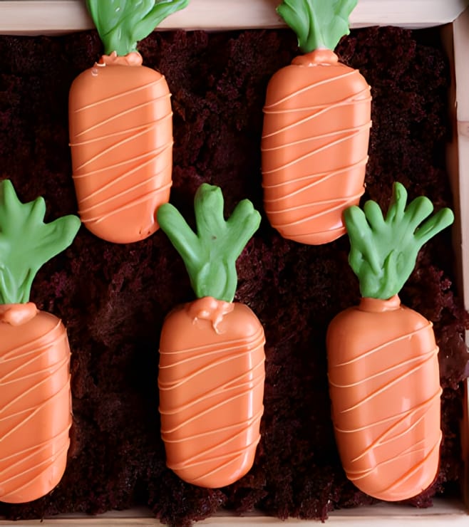 Carrot Patch Cakesicles, Easter