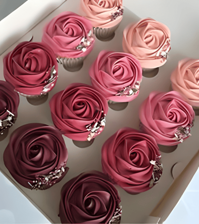 Charming Swirls Cupcakes