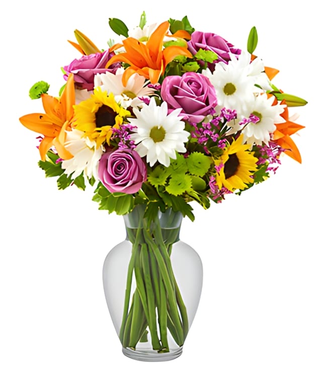 Cheerful Blooms Bouquet, Graduation