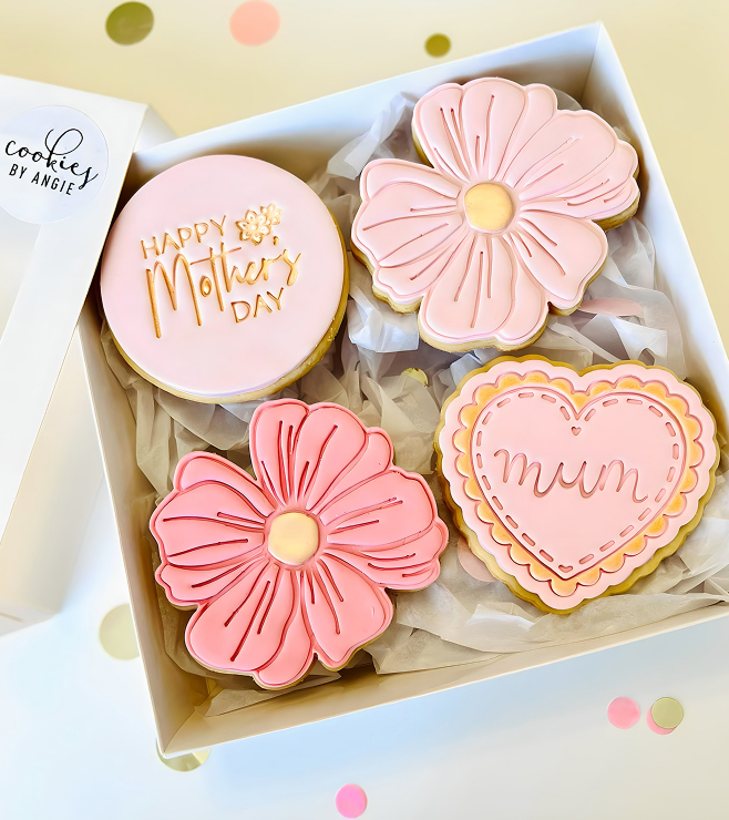 Cherished Petals Cookies, Mother's Day