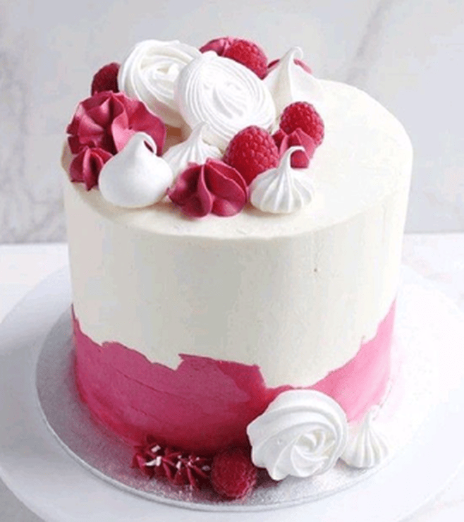 Chic Serenity Cake