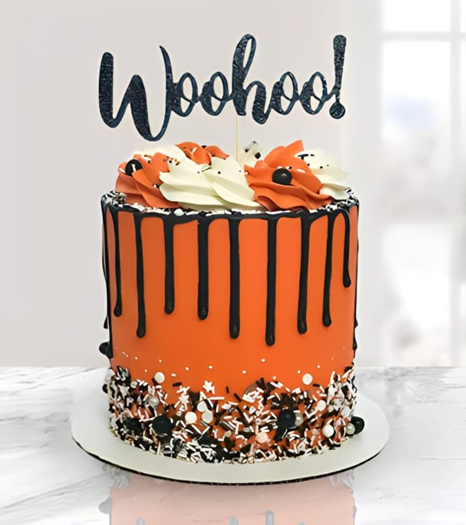 Chills & Thrills Halloween Cake