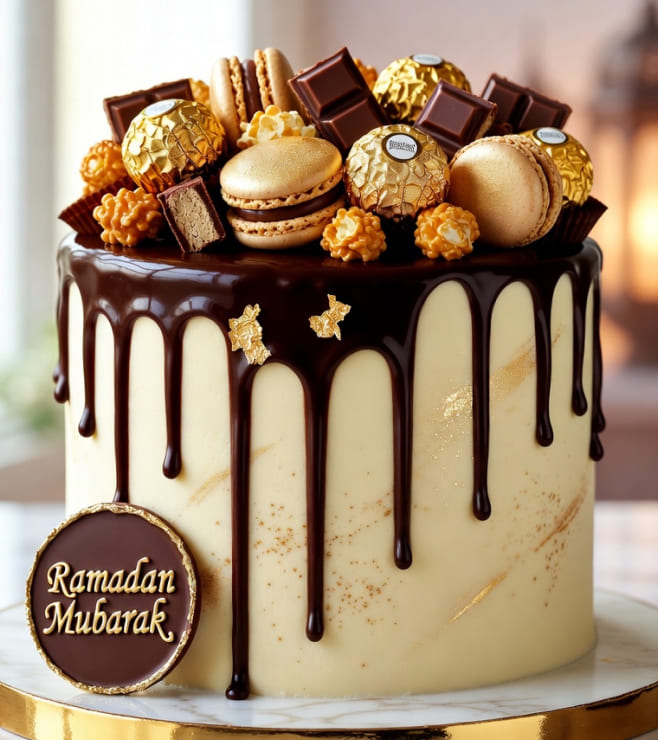 Choco Treasure Drip Cake