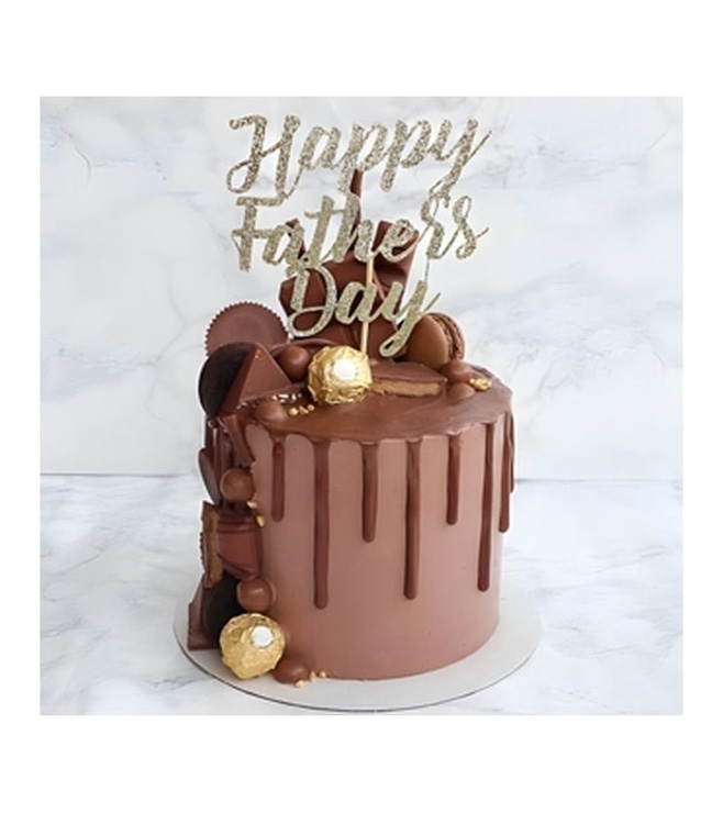 Choco-licious Father's Day Cake