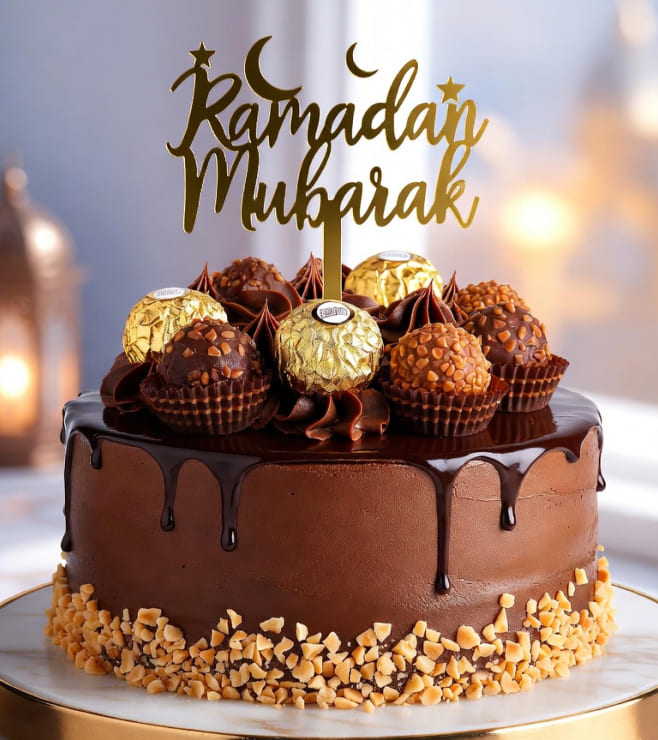 Chocolate Crunch Luxe Cake