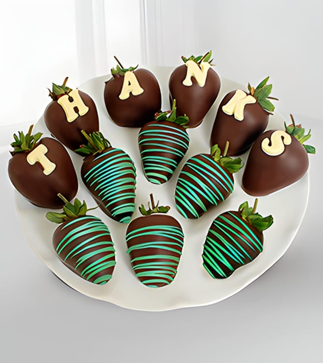 Chocolate Dipped Thank You Berry Gram, Gift Baskets