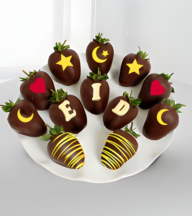 Chocolate Dipped Eid Berry Gram