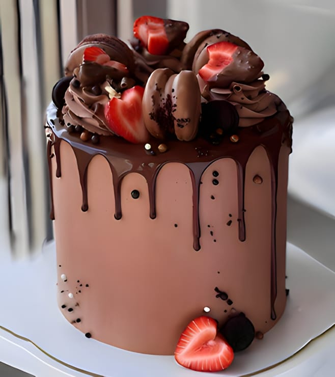 Chocolate Berry Bliss Cake, Birthday Cakes