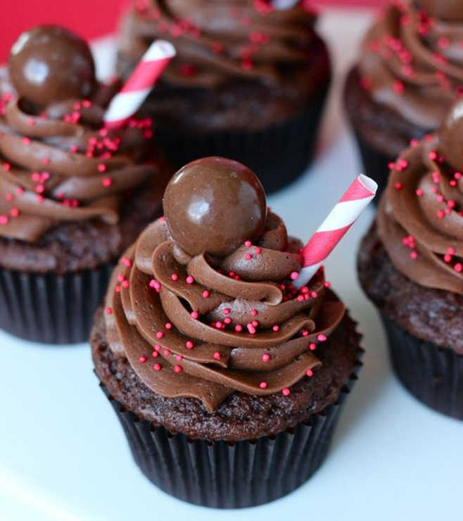 Chocolate Temptation Cupcakes, Women's Day