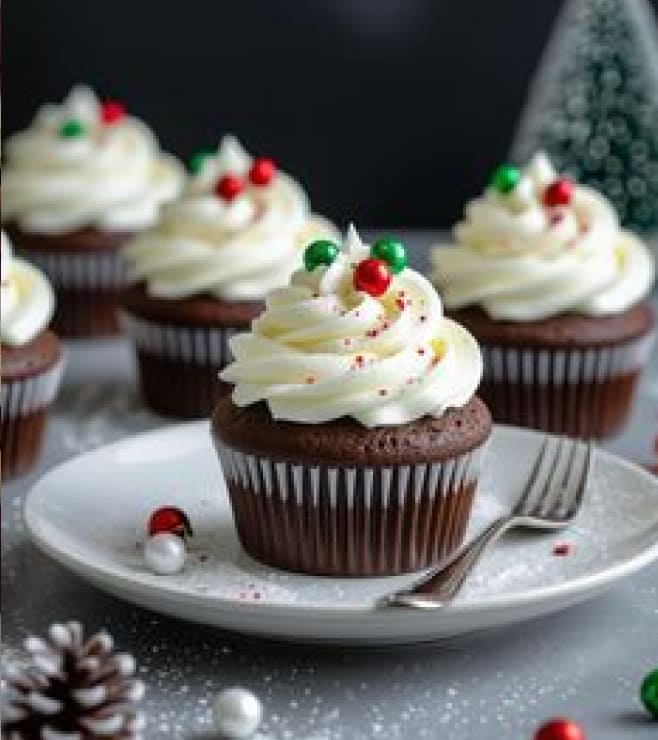 Christmas Delight Cupcakes, Christmas Gifts
