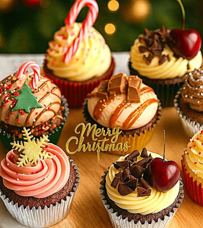 Christmas Spark Cupcakes, Christmas Gifts