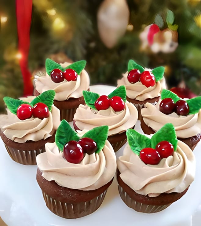 Christmas Yule Cupcakes, Christmas Gifts