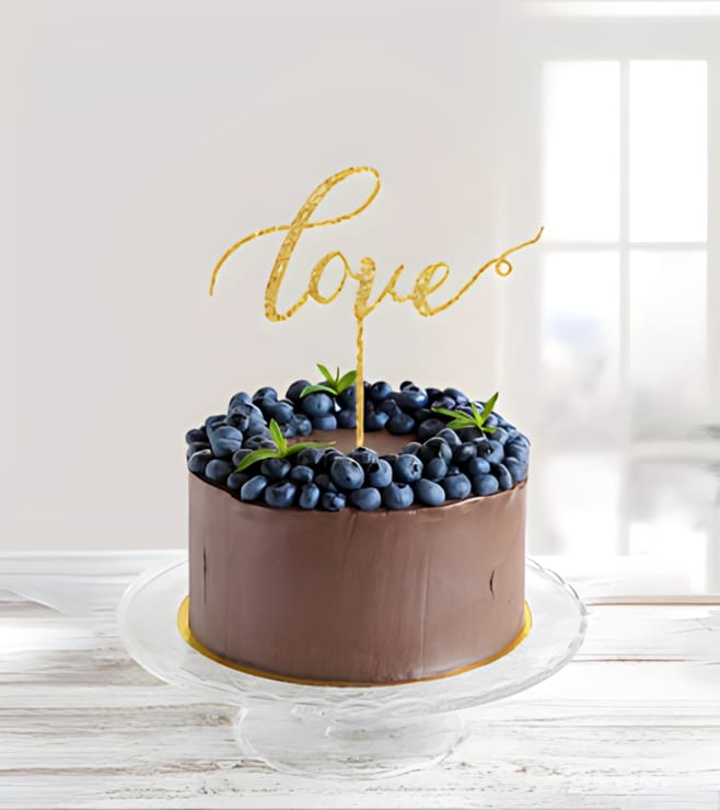 Classic Chocolate & Berries Cake, Love Cakes