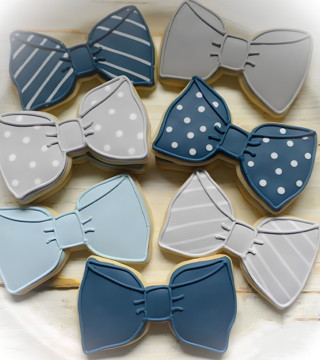 Gentleman's Bow Tie Cookies
