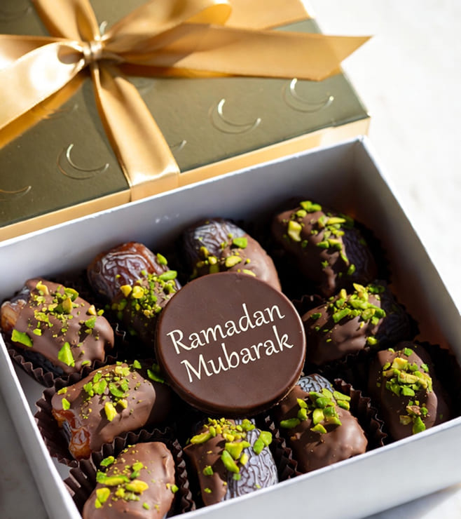 Classic Dipped Dates, Dates & Sweets