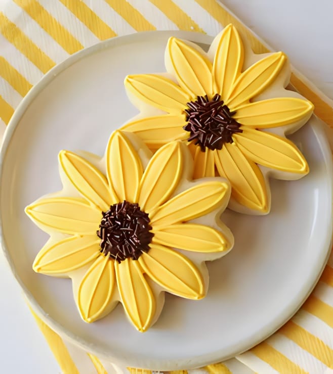 Classic Sunflower Cookies