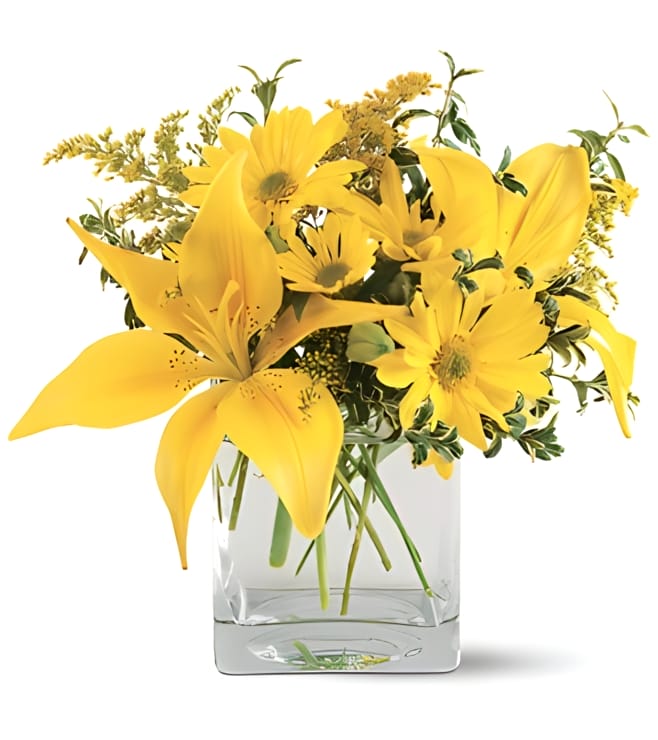 Clear day Bouquet, Yellow