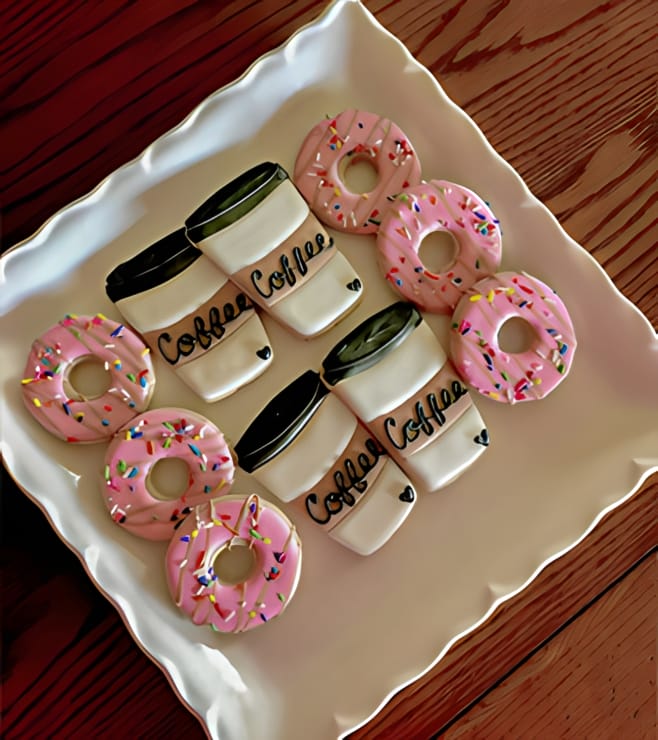 Coffee & Doughnut Cookies