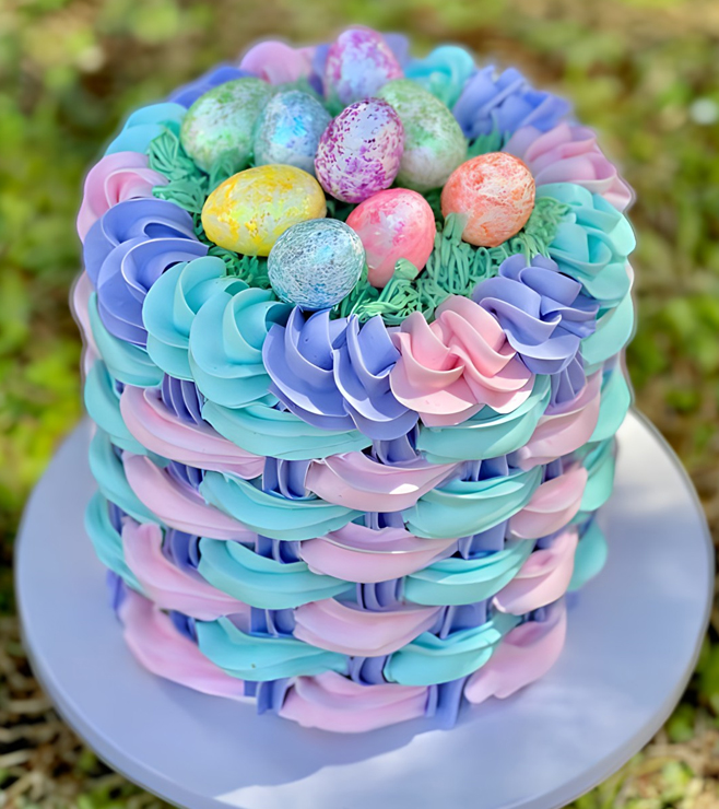 Colorful Easter Cake