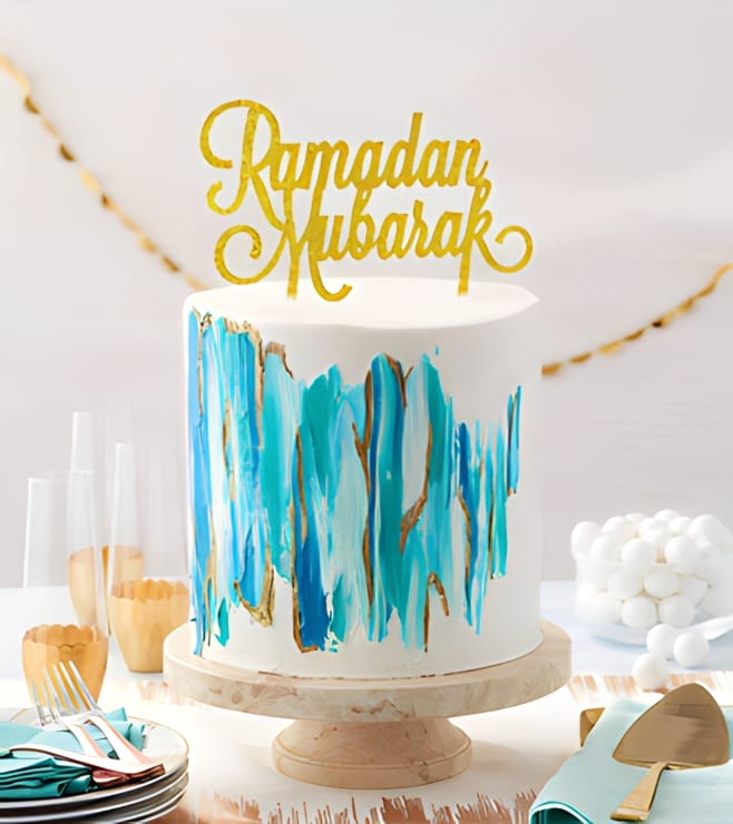 Colors of Peace Ramadan Cake