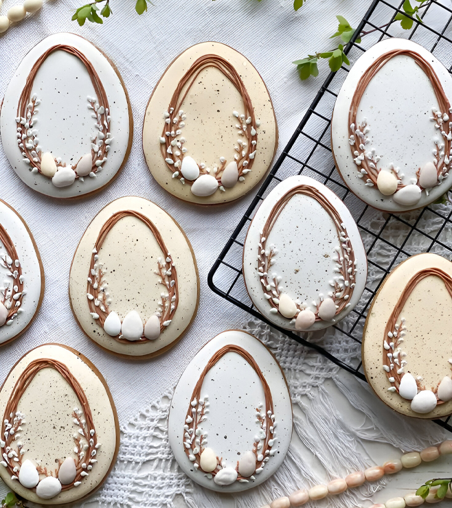 Cozy Spring Nest Cookies