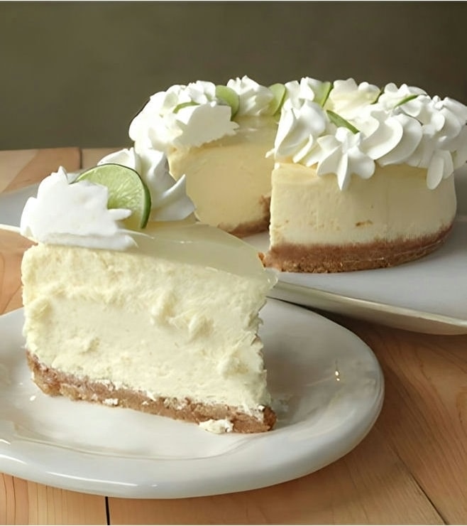 Key Lime Swirls Cheesecake