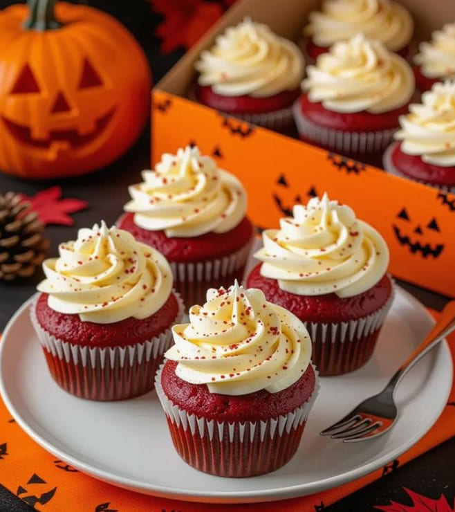 Crimson Crave Cupcakes