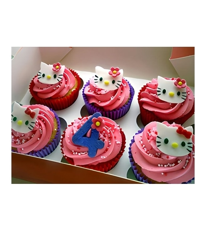 Hello Kitty Wonder Dozen Cupcakes