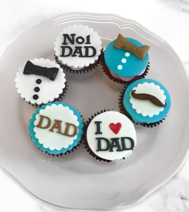 Admiration Father's Day Cupcakes