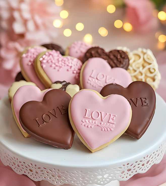 Cupids Crunch Cookies